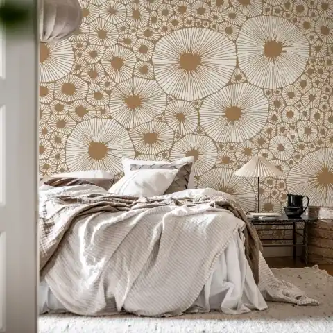 Fototapet, Bold Coral, Brown, Rebel Walls Plată securizată