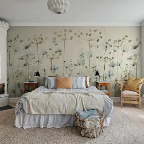 Preț redus Fototapet, Dreamy Meadow, Blue, Rebel Walls